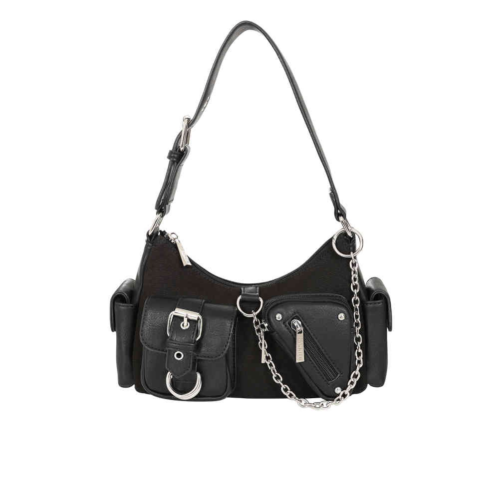 Banned - Shadow Pop Handtas - Zwart